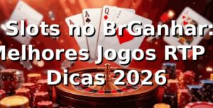 ⭐ Slots no BrGanhar: Melhores Jogos, RTP e Dicas 2026